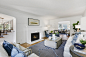 Living room - mid-sized transitional formal light wood floor living room idea in Minneapolis with white walls, a standard fireplace, a tile fireplace and no tv