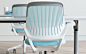 cobi | Steelcase. Play with color details. Make the back of the product interesting.