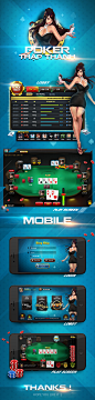 Poker game ui : Project poker in viet nam