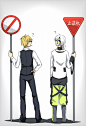 Tags: Anime, Durarara!!, Sign, Heiwajima Shizuo, Traffic Sign, Kagerou Project, Kokonose Haruka