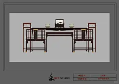 似锦部分陈设道具设计图 - 小红书