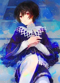 ♣沐湷搬运♣偶像梦幻祭 朔间凛月 美少年 男子 治愈 可爱 壁纸 头像 pixiv id:58994349