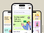FeelBetter - Mental Health Mobile iOS App by C Muthu Krishnan UI/UX Designer for Nickelfox - UI/UX Design on Dribbble
