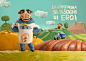 RBS Stop-Motion Advert : A stop-motion animated advert for the first mixer wagons completely oil free, by RBS ue srl.