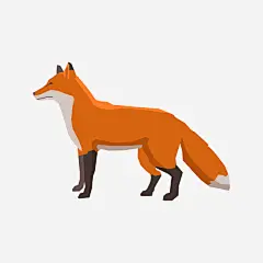 卡通狐狸矢量图高清素材 动物 动物插画 卡通 卡通动物 可爱动物 小动物 狐狸 矢量图 免抠png 设计图片 免费下载