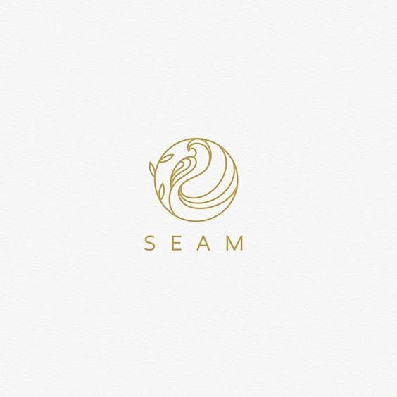 Logo with elegant li...