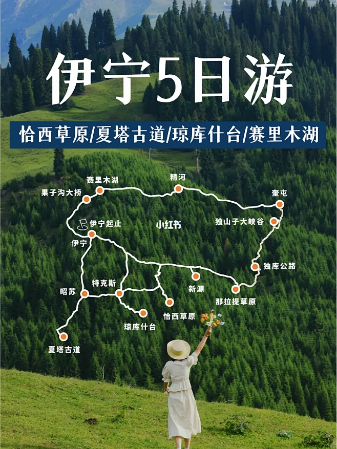 新疆旅游丨伊犁环线深度5日游超详细攻略图片旅行（各类）图片素材 花瓣网 
