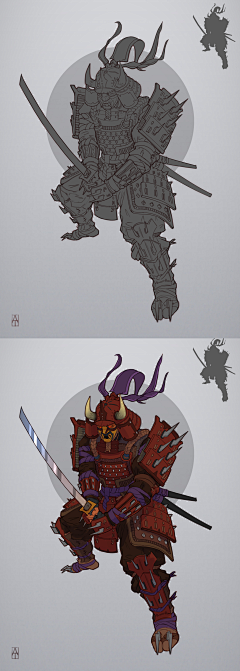 武悼卍天王采集到日本武士