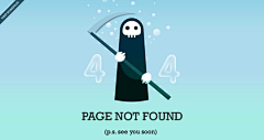 时贱采集到40 Creative 404 Error Pages to I
