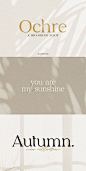 Ochre | A Branding Serif by Touch and Form on @creativemarket #affiliate