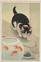 日本江户后期版画家 Ohara Koson ( 1877 – 1945)
