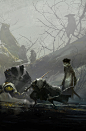 key shot for age of ultron., richard anderson : key shot done for avengers age of ultron, working with framestore art department, production designer Charlie Woods