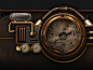 Part of a youtube steampunk player. It was actually a proposal to show we were able to do the style and although it was work in progress, it was fun to work on it.. Sadly the project never saw the ...