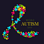 Autism puzzle poster