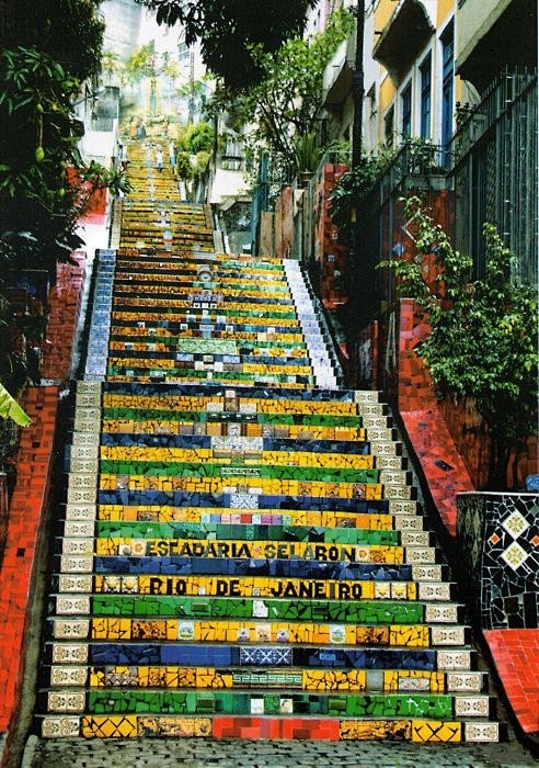 escadaria selaron, r...