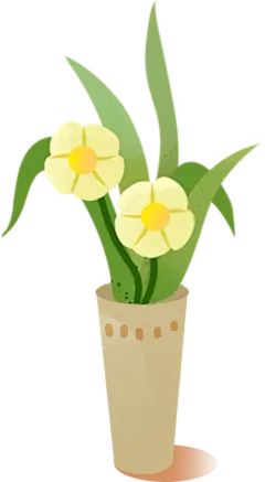 二十四节气小场景插画A-花瓶