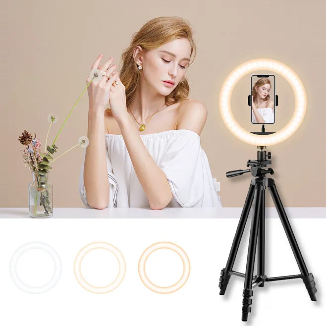 Ring Light 10 Inch Led Dimmable Light Ring Led Anillo De Luz ...