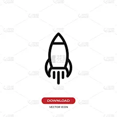 图标,火箭,太空交通工具,新创企业,分离着色,商务,太空船,幻想,概念,起飞