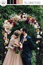 Figs, Garnets and Gold – An Autumn Wedding Inspiration Board in Blush and Opulent Jewel Tones
