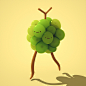 Grapey, Matthias Mödl : Character Design
C4D+Octane