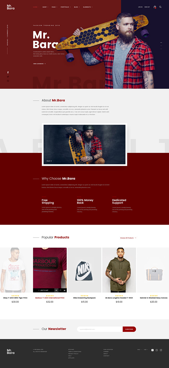 Home full width