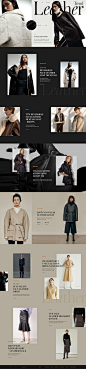 This may contain: an image of the front and back pages of a fashion magazine, with different images on it