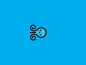 Gif Cute Little Blue Octopus Swimming