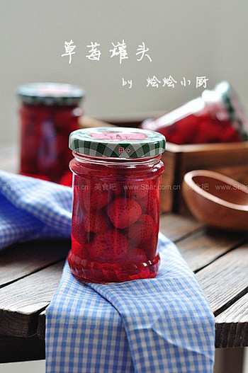 如何做草莓罐头的做法（自制曾最流行的零食...