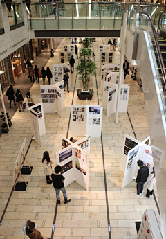 肆-F采集到地产内场展墙