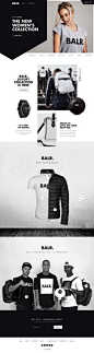 Concept design for <a href="http://Balr.com" rel="nofollow" target="_blank">Balr.com</a>. To give it a more Balr look and feel.