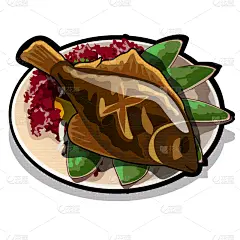 蔬菜,鲽,盘子,热,菜单,配方,清新,莴苣,烘焙,午餐