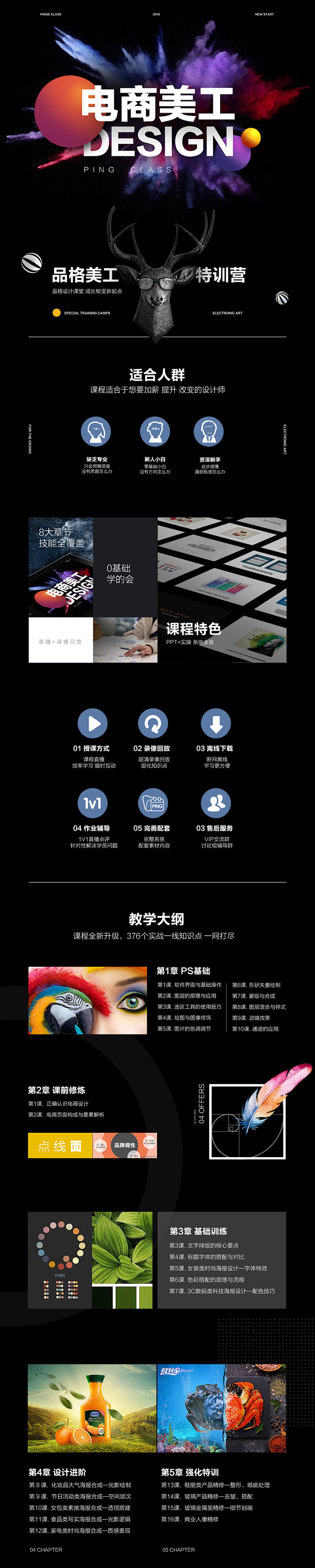 淘宝美工/ps教程/淘宝装修/主图海报+...