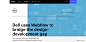 Dell prototypes with Webflow | Webflow Enterprise