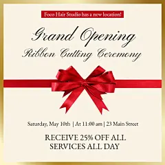 Grand Opening Ribbon Cutting Ceremony Invitation Letter