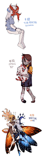 #怪物女孩三十题# 我终于搞完了！从一号开始中途经历无数次断更后还能在这个月内画完也是不容易开年就狗人外妹子狗了个爽，非常耐斯。 ​​​​