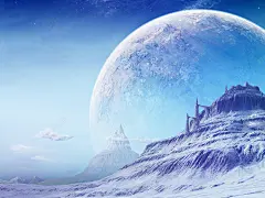 梦幻宇宙地球桌面壁纸 背景 设计图片 免费下载 页面网页 平面电商 创意素材