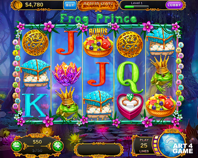 Merlin Slots - Icons...