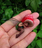 Sleeping fairy sculpture by Scarlet Bones on etsy
