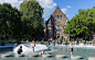 Oosterpark Paddling Pool by Carve : <p>一石激起千层浪－阿姆斯特丹戏水池改造设计</p>
