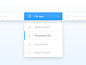 弹窗界面UI设计Dropdown - Day 027 #dailyui - 图翼网(TUYIYI.COM) - 优秀APP设计师联盟