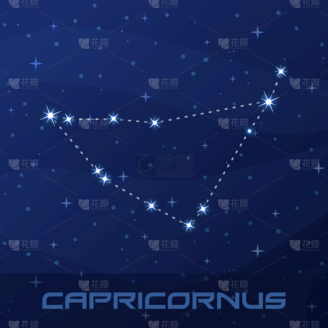 星座,摩羯座,空间探索,行星,天空,科学,星系,分离着色,夜晚,算命