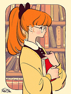Liz-卿酒酒采集到插画人像