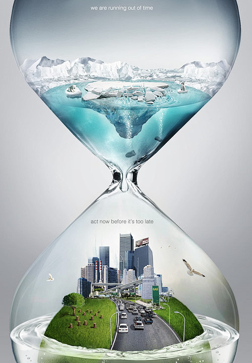 全球变暖：36幅公益海报欣赏 