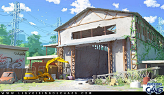 瑾风玉石采集到绘画场景欣赏