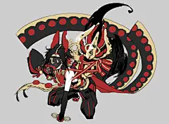 「和式神まとめ」/「サクラ子❖お仕事募集中」の漫画 [pixiv]