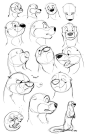 Otter Character Designs 2 (June 2013) by Temiree.deviantart.com on @deviantART