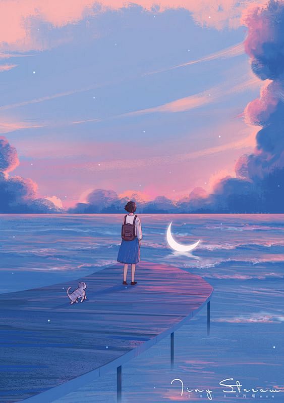 治愈插画