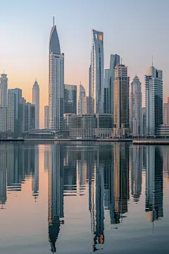 海港城市全景建筑图片