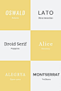 Comment choisir la bonne combinaison de typographie. Voici un exemple de combinaison gratuite avec Google Font. Simple et efficace. #typographie #font #Combinaison