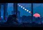 一个人的日出与日落
  ​​​